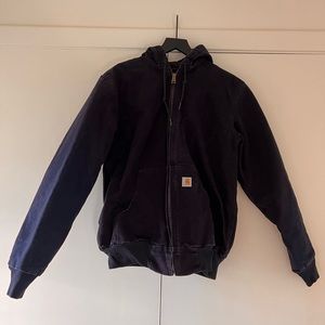 Carhartt Quilted Thermal Work Jacket | Navy Blue